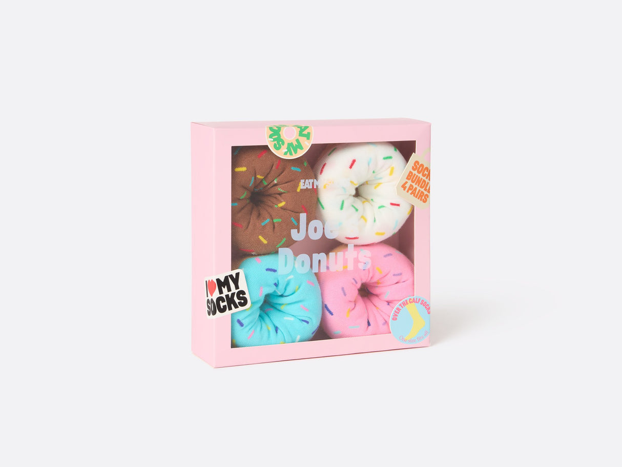 Joe’s Donuts Box (4 Pairs)- Eat My Socks