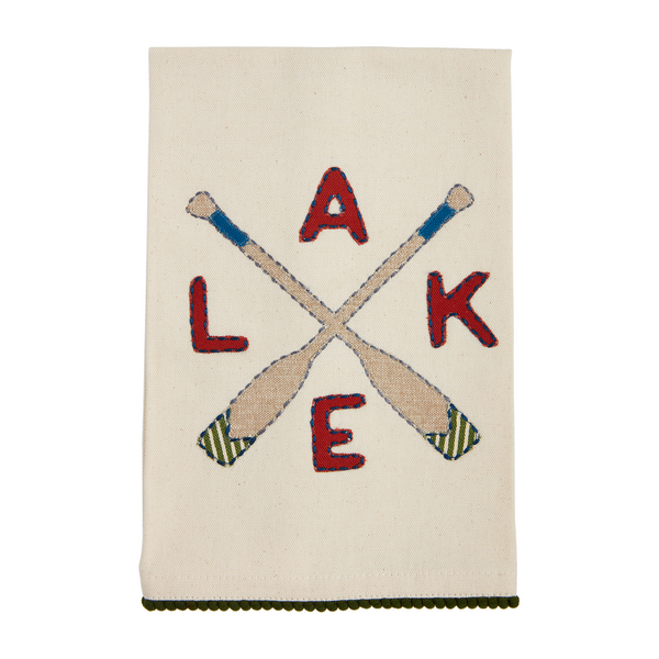 Lake Applique Towel