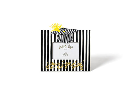 Striped Graduation Cap Mini Attachment