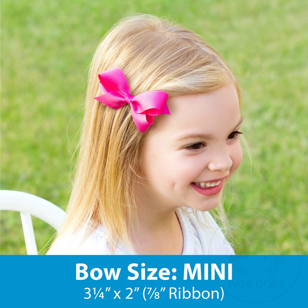 Mini Classic Grosgrain Hair Bow