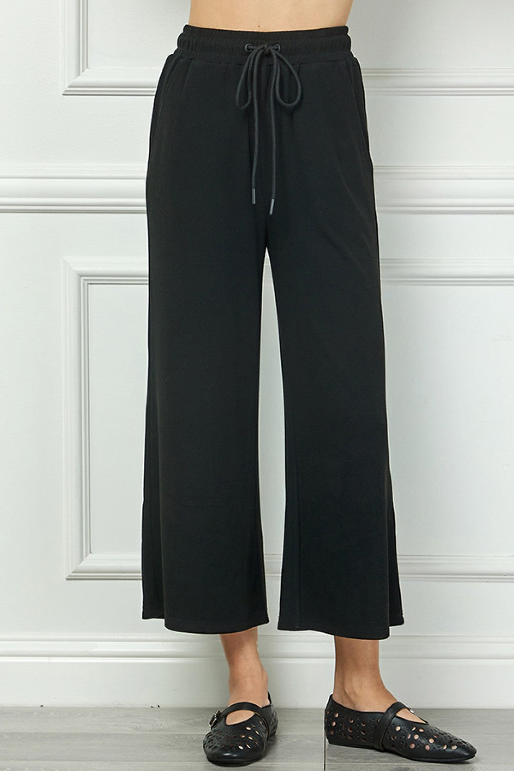 Fleece Cropped Pants