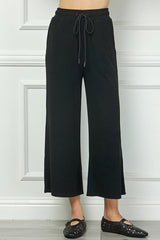 Fleece Cropped Pants