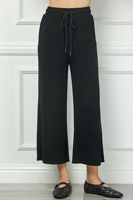 Fleece Cropped Pants