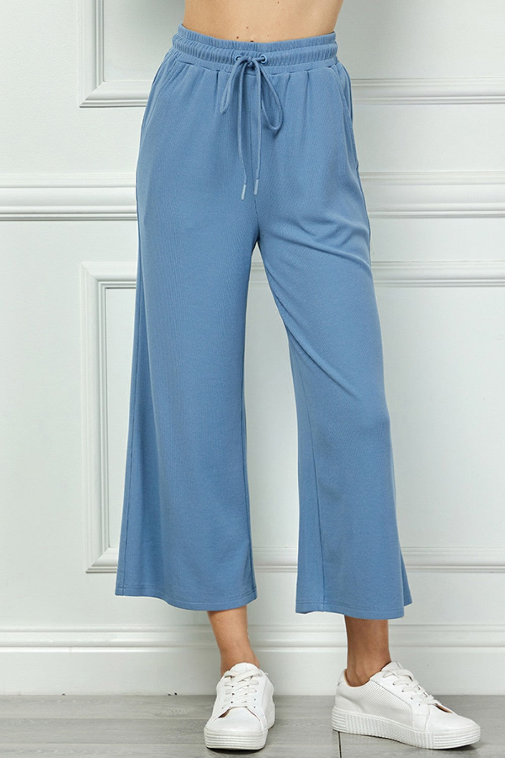 Fleece Cropped Pants