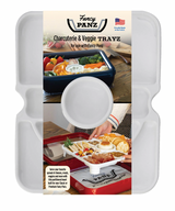 Fancy Panz® Charcuterie & Veggie Trayz Insert for Fancy Panz®