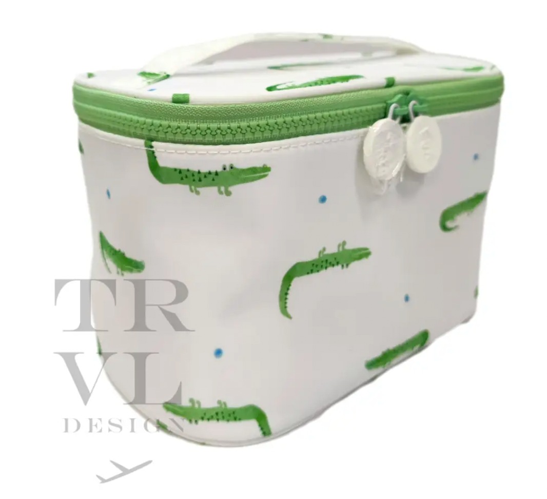 Kit Case - Croc Oh Toiletry Train Case