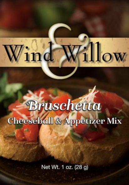 Bruschetta Cheeseball & Appetizer Mix- Wind & Willow