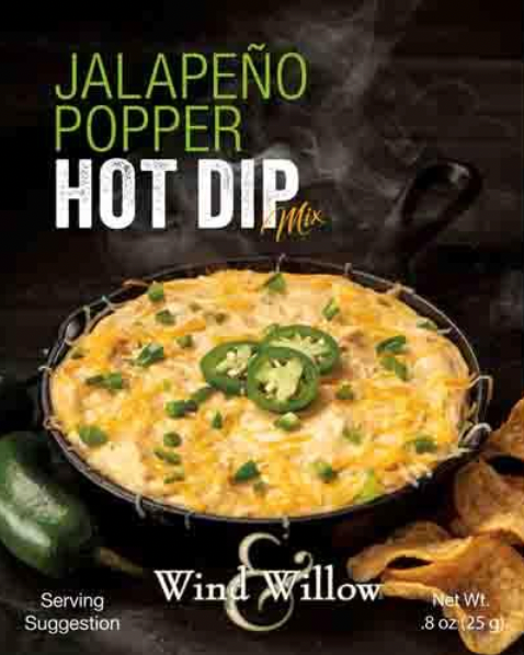 Jalapeno Popper Hot Dip Mix- Wind & Willow