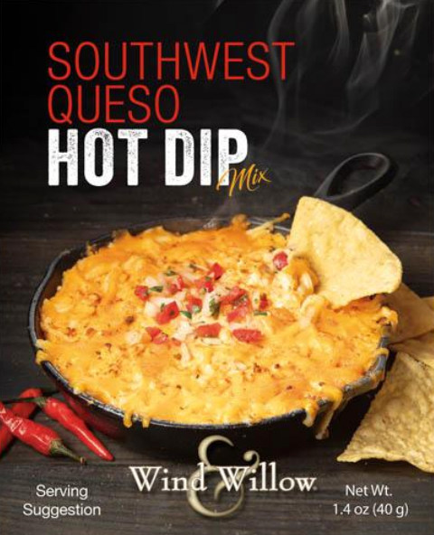 Southwest Queso Hot Dip Mix- Wind & Willow