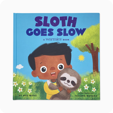 Sloth Warmies Junior & Sloth Goes Slow Book