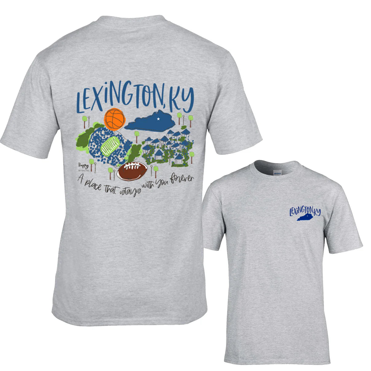 Lexington, KY College Town Game Day T Shirt