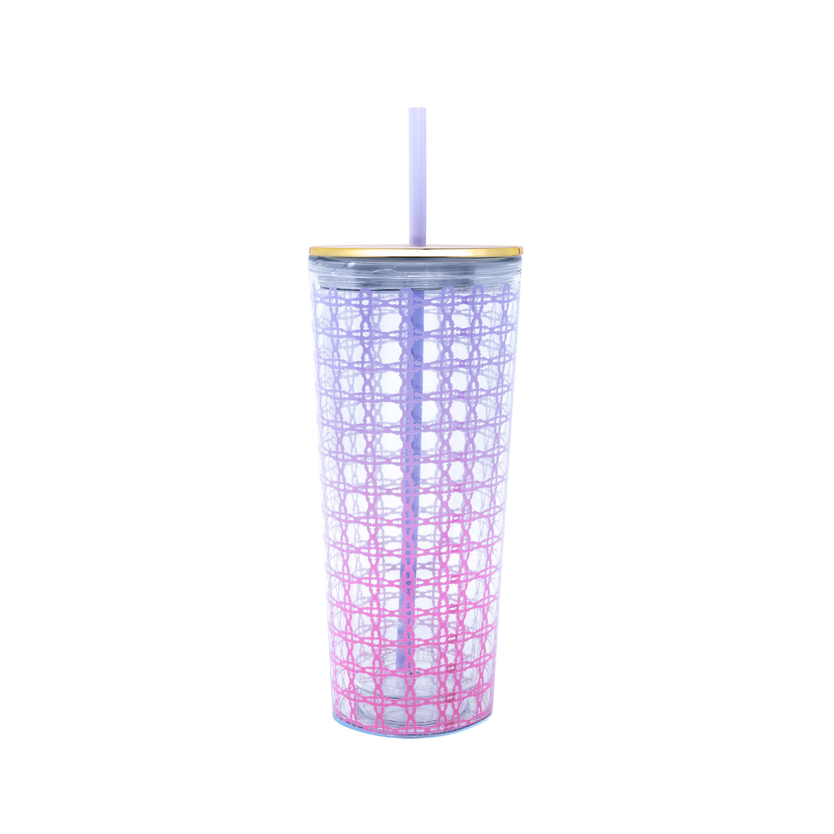 Tumbler with Straw- Lilly Pulitzer