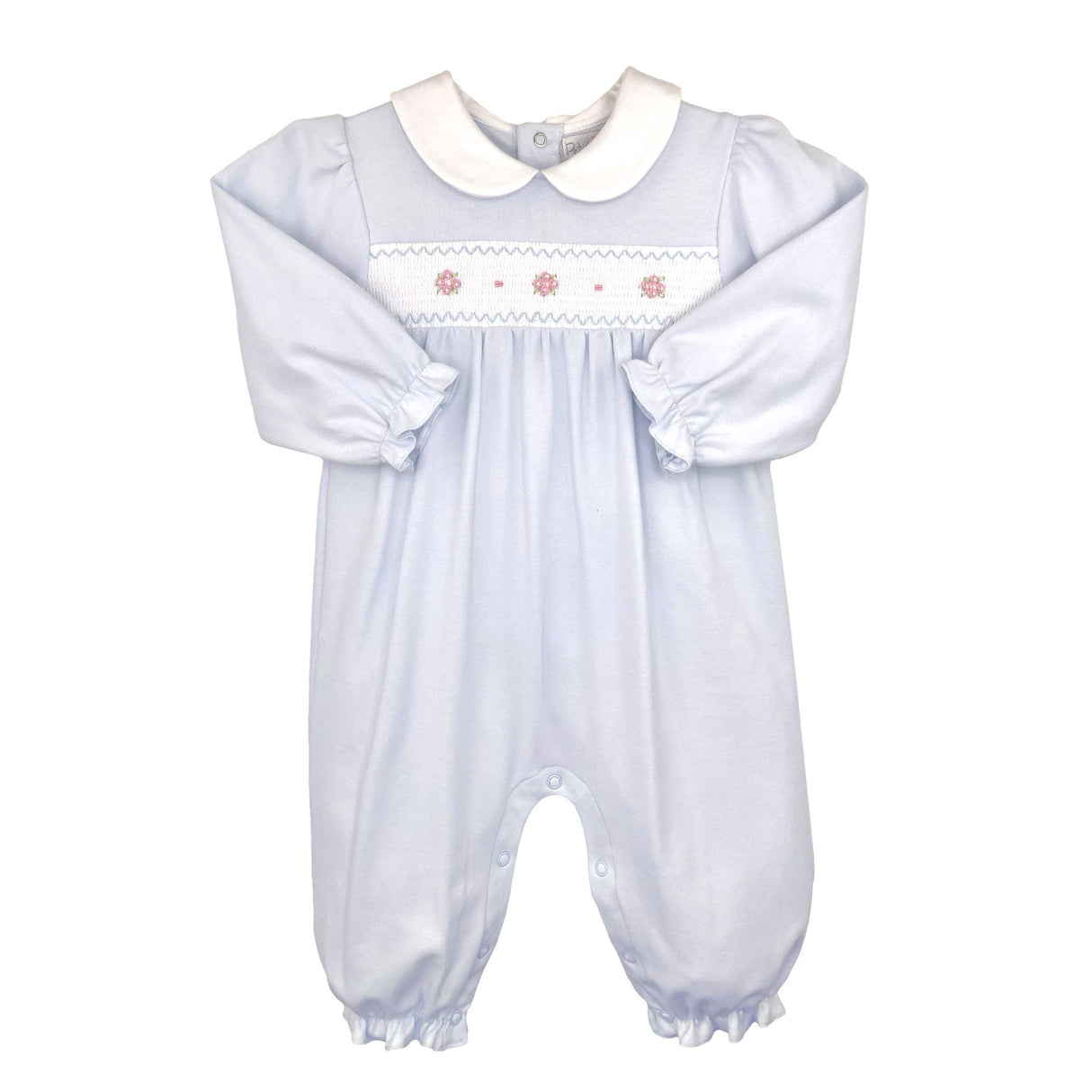 Smocked Flower Knit Longall - 2 Colors!