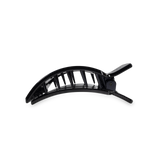 Square Flat Hair Clip | Small | Jet Black