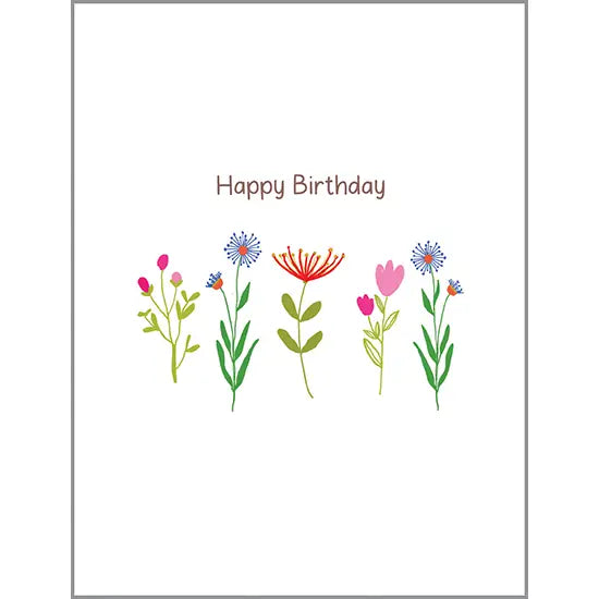 Birthday Card - Sweet Little Stems