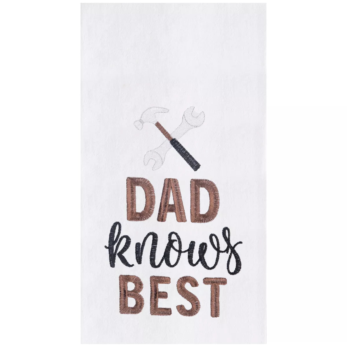 'Dad Knows Best' Tea Towel