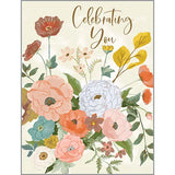 Birthday Card - Boho Floral