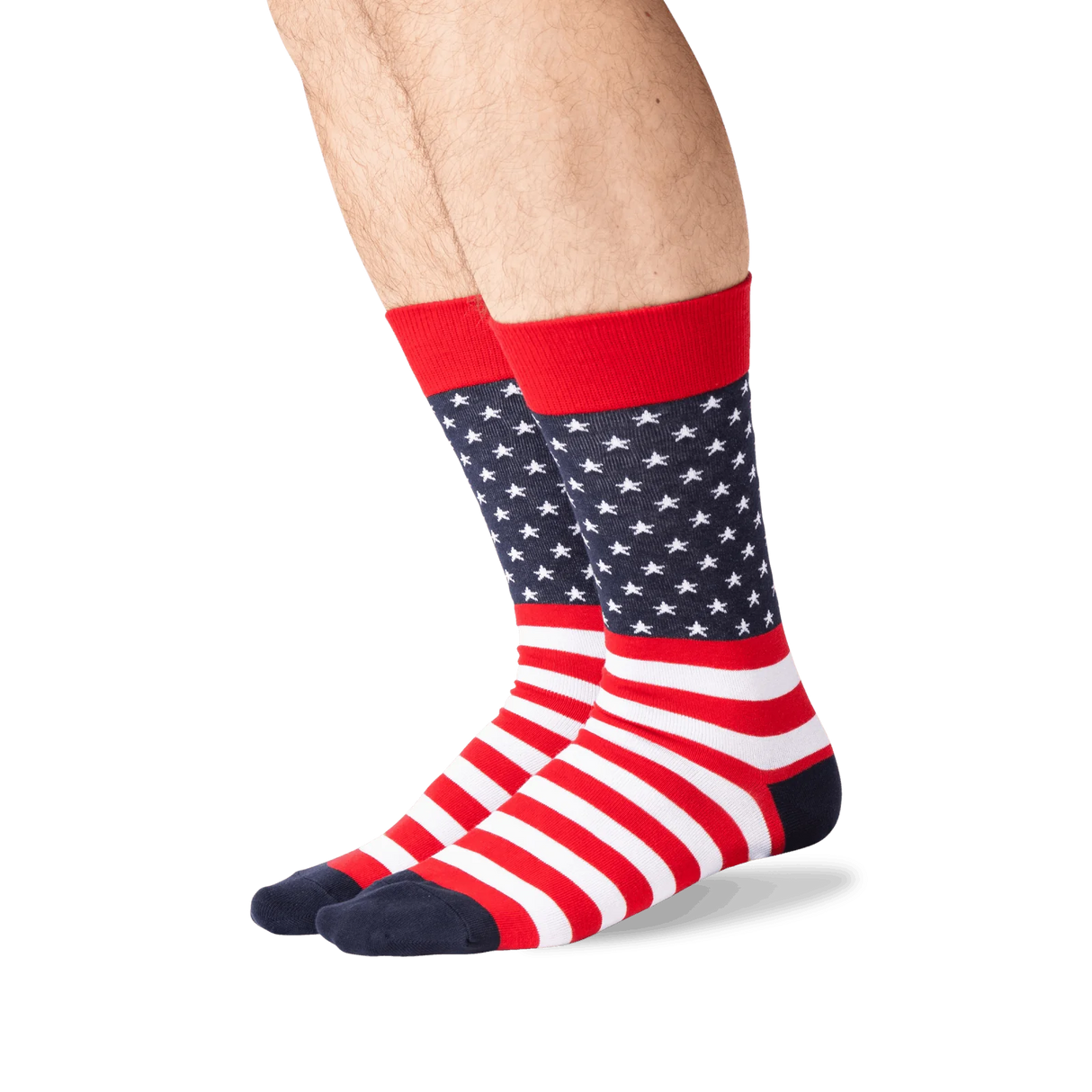 Men's Flag Crew Socks- HOTSOX