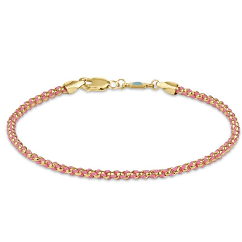 Hope together bracelet - bright pink