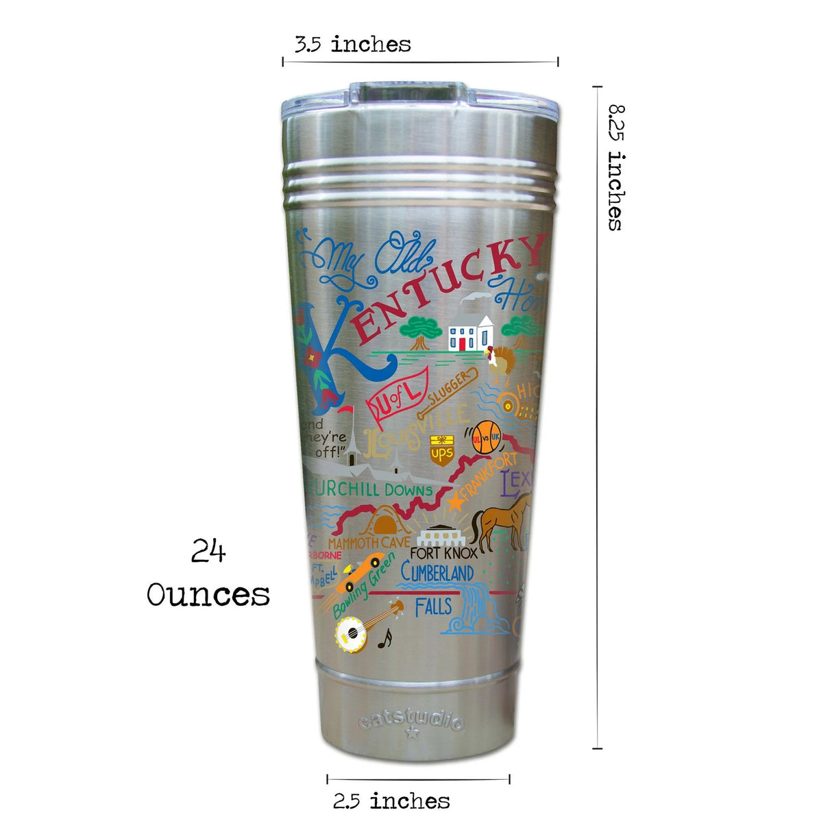 Kentucky Thermal Tumbler