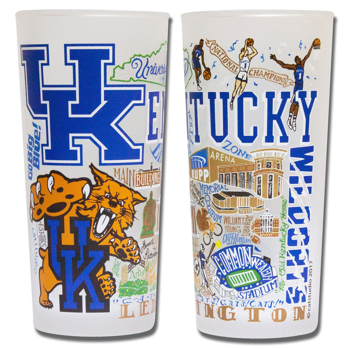 University of Kentucky Drinking Glasses (Set of 2)