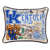 University of Kentucky Embroidered Pillow