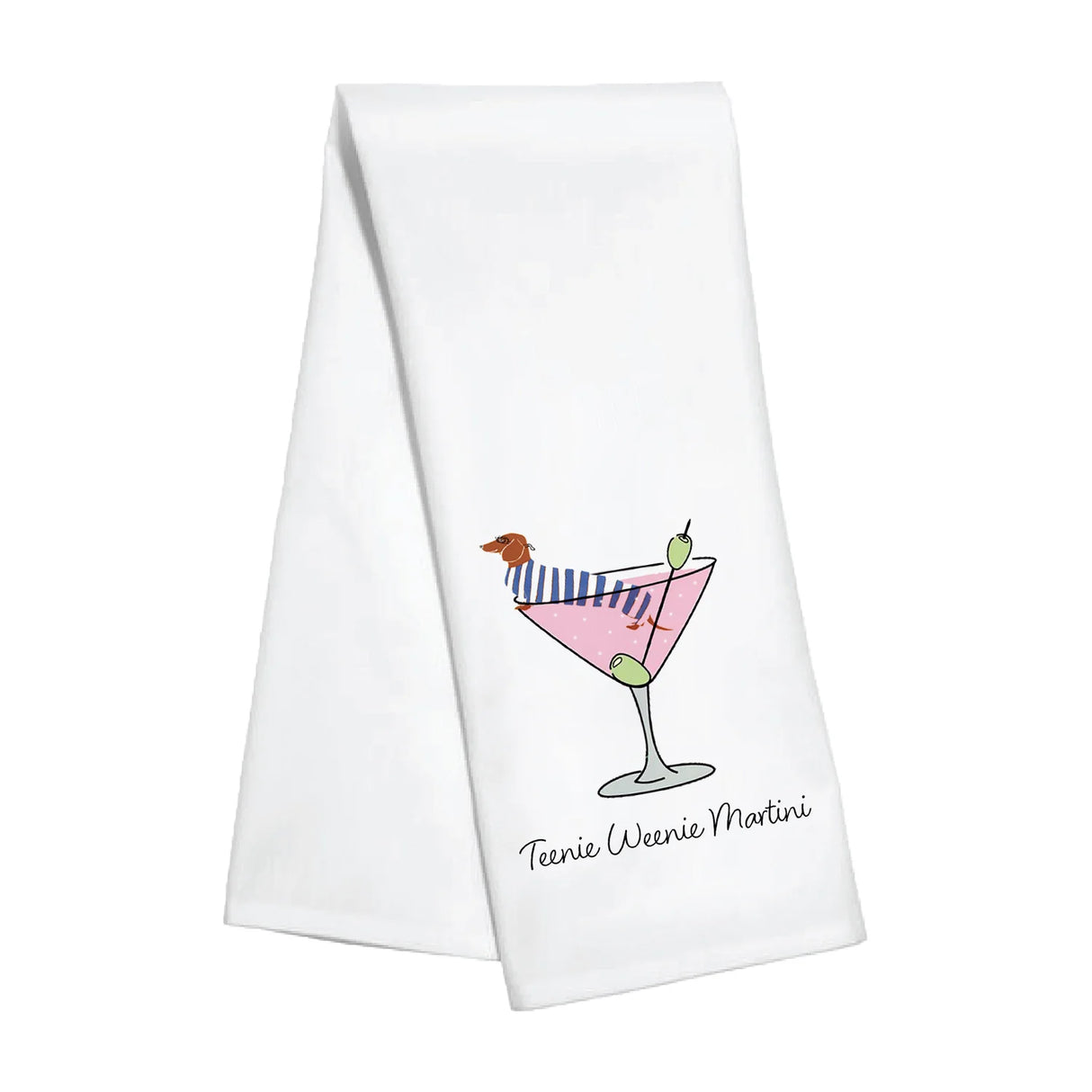 Teenie Weenie Martini- Kitchen Towel